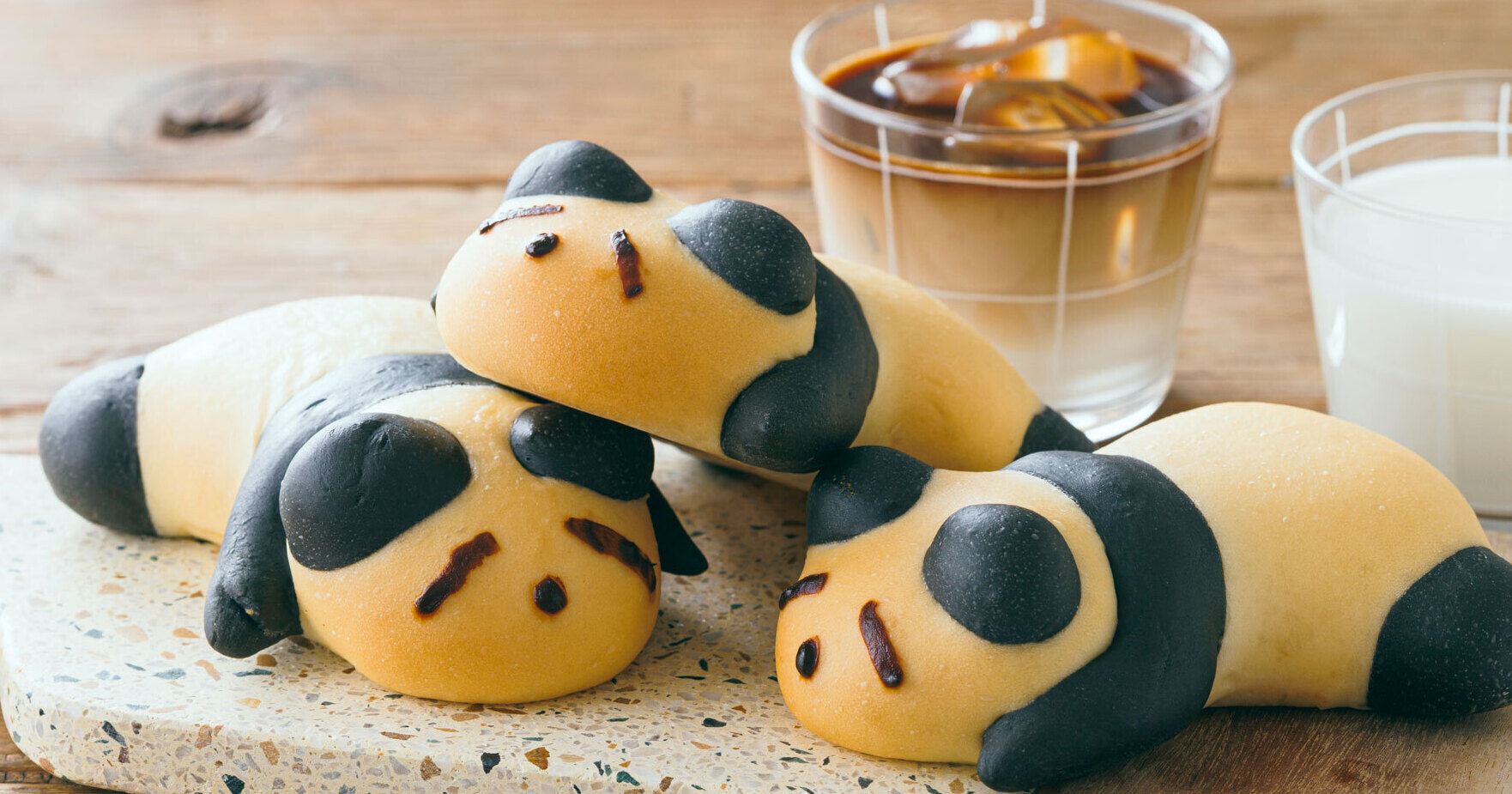 連休明けでしんどい時は、癒し系クリームパン「パンダちゃん」で