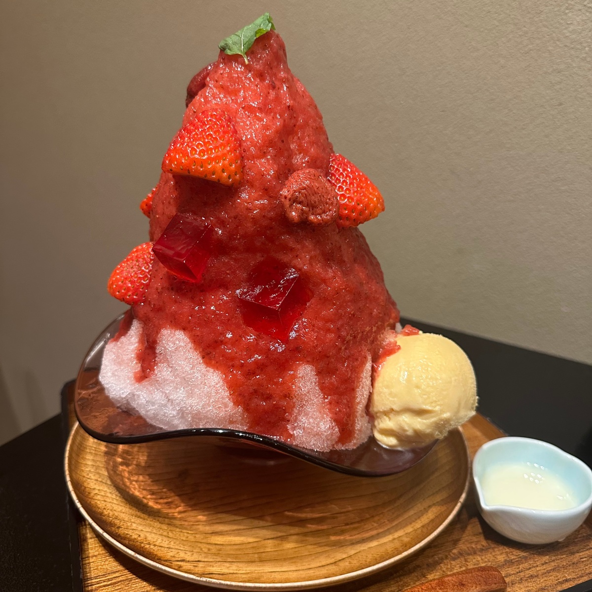 【無碍山房京都高島屋店】季節限定のいちごかき氷を食べて来た❤︎