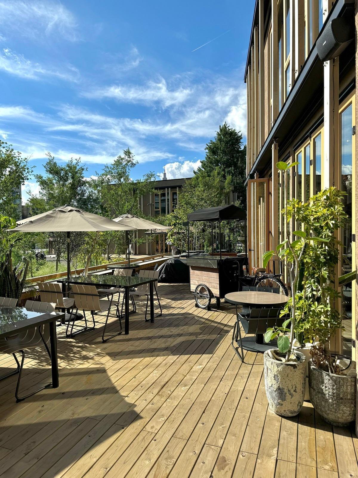 【外苑前】natuRe tokyo　テラス席