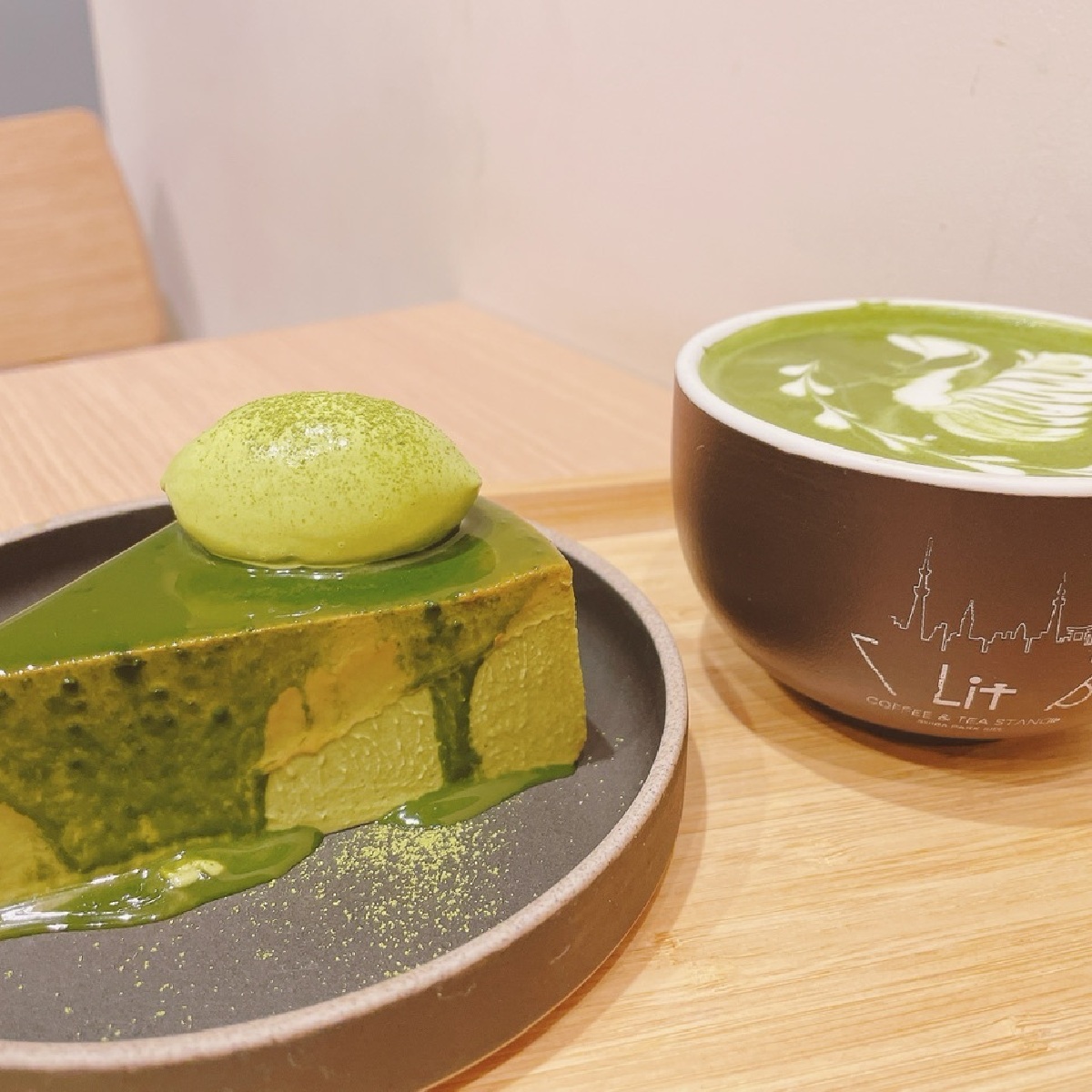 【東京・芝公園】まるでケーキ？！濃厚美味な抹茶のプリン！