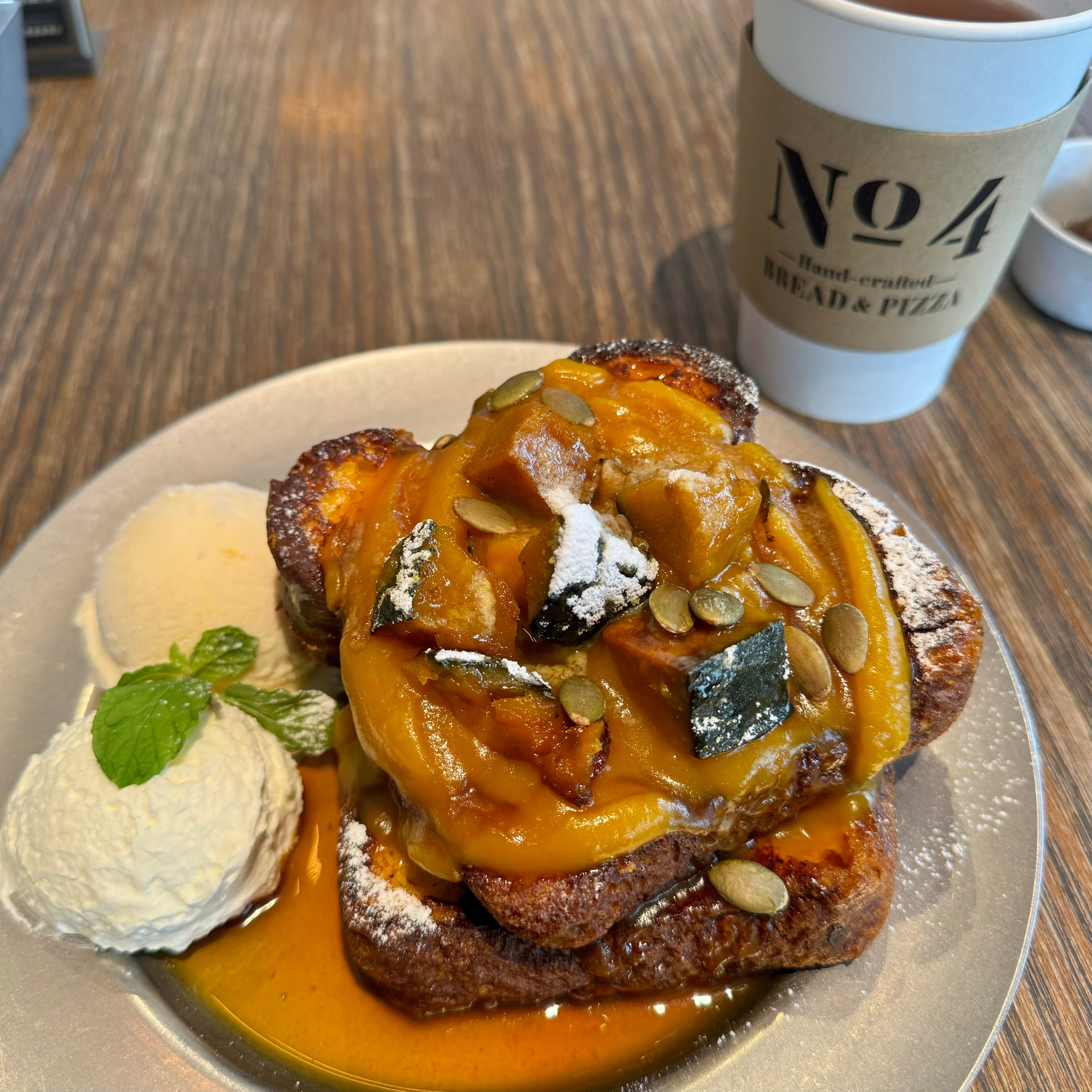 【東京・市ヶ谷】この秋絶対に食べてみてほしい！ふわふわフレンチトースト！秋におすすめかぼちゃスイーツpart2🎃