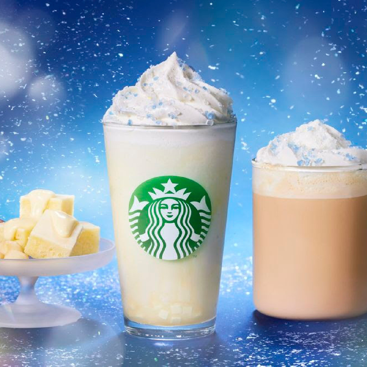 【スタバ 新作】#初雪フラペチーノ(R) こと「マカダミア ホワイトスノー チョコレート フラペチーノ(R)」が11／1より新登場！