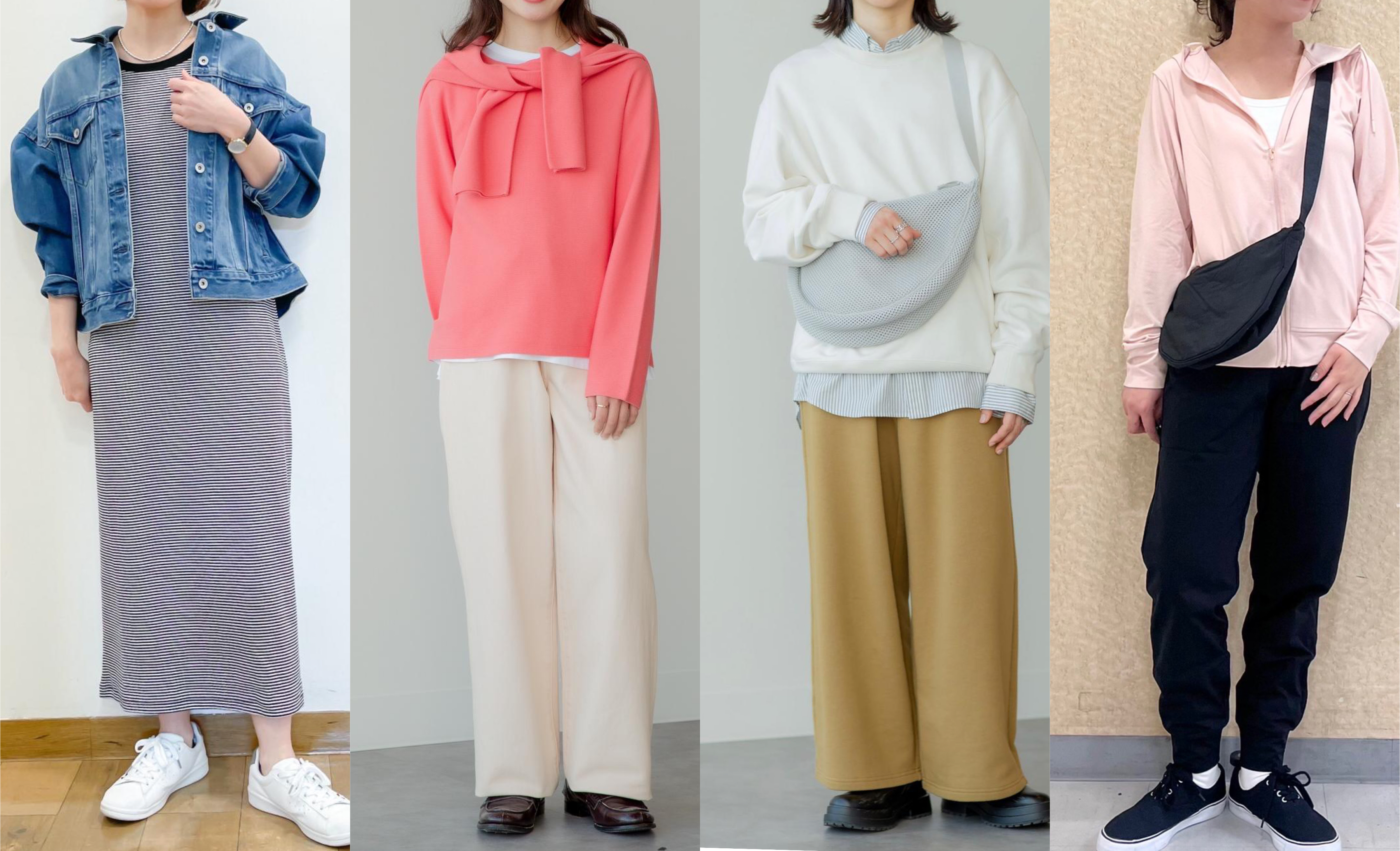 【ユニクロ お花見コーデ8選】動きやすくて気温対策も完璧のコーデとは？