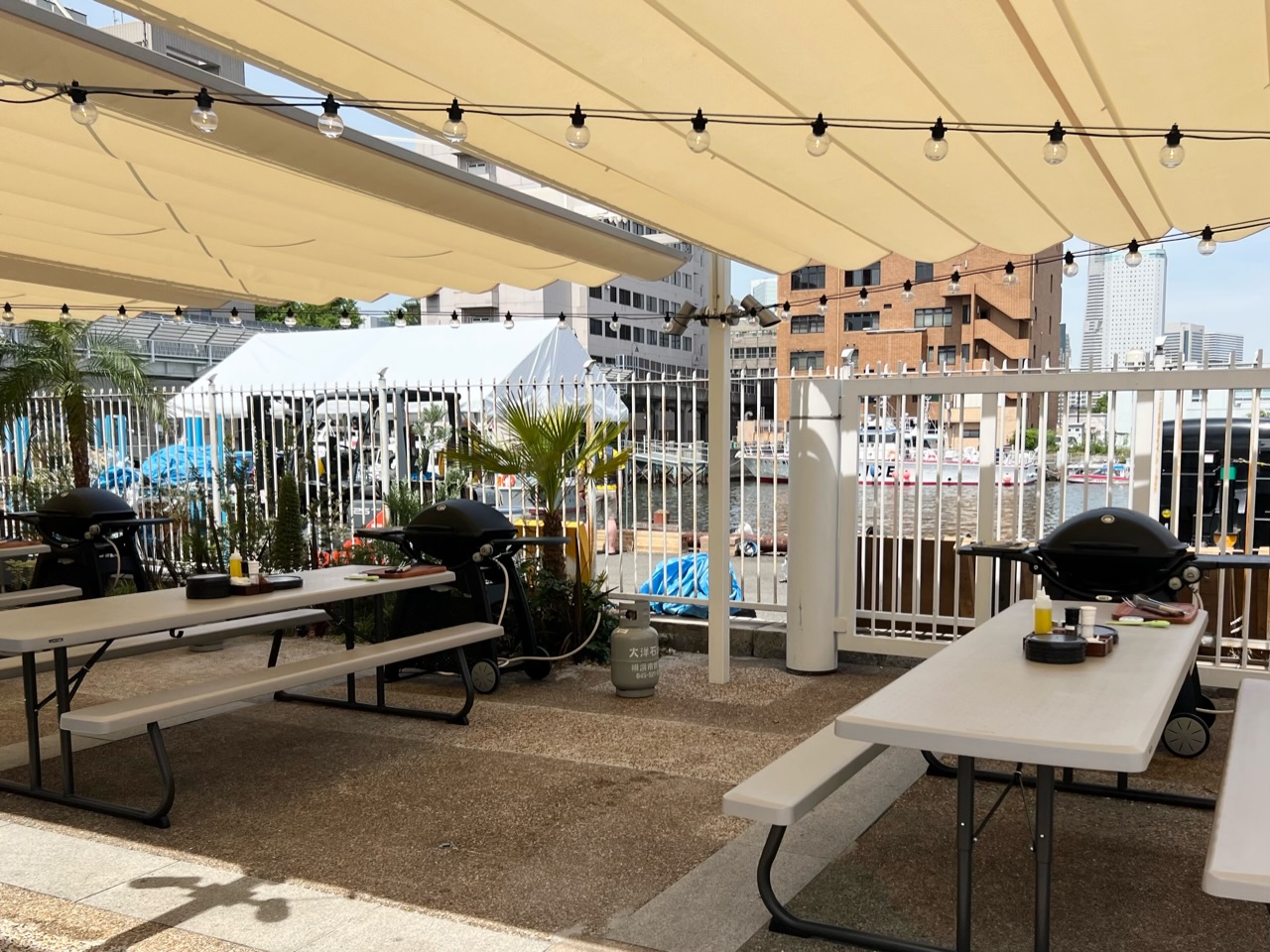 みなとみらい「THE WHARF HOUSE」　座席