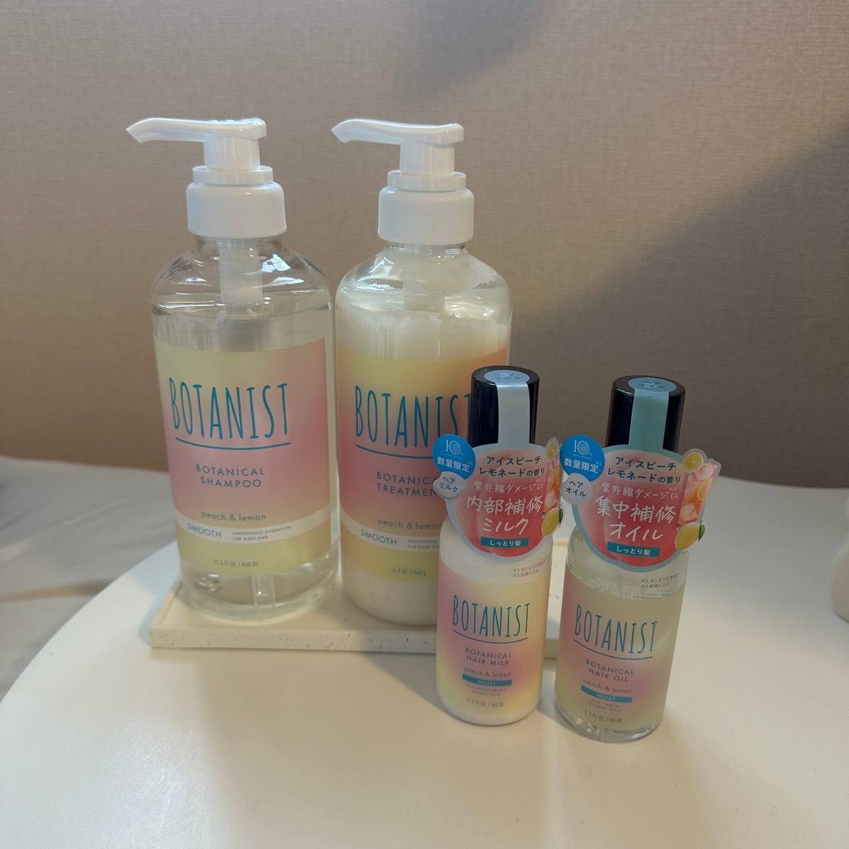 BOTANISTから夏の新作！🍑🍋＃想像以上にアイスピーチレモネード