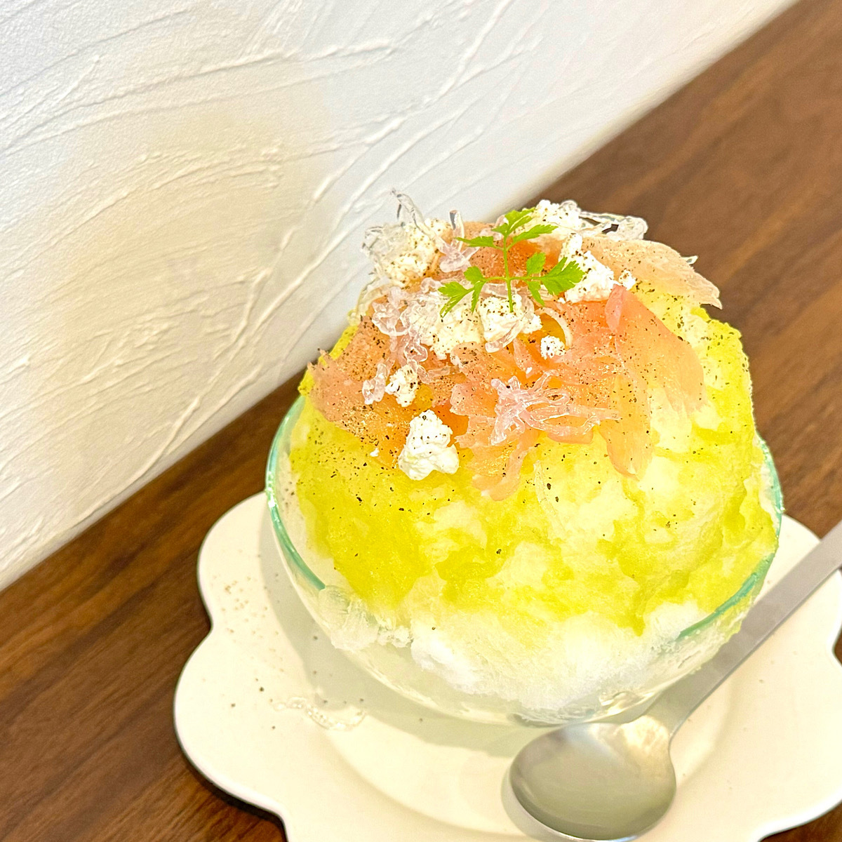 【福井】週末限定！他では食べられない組み合わせの変わり種かき氷🍧《marine》