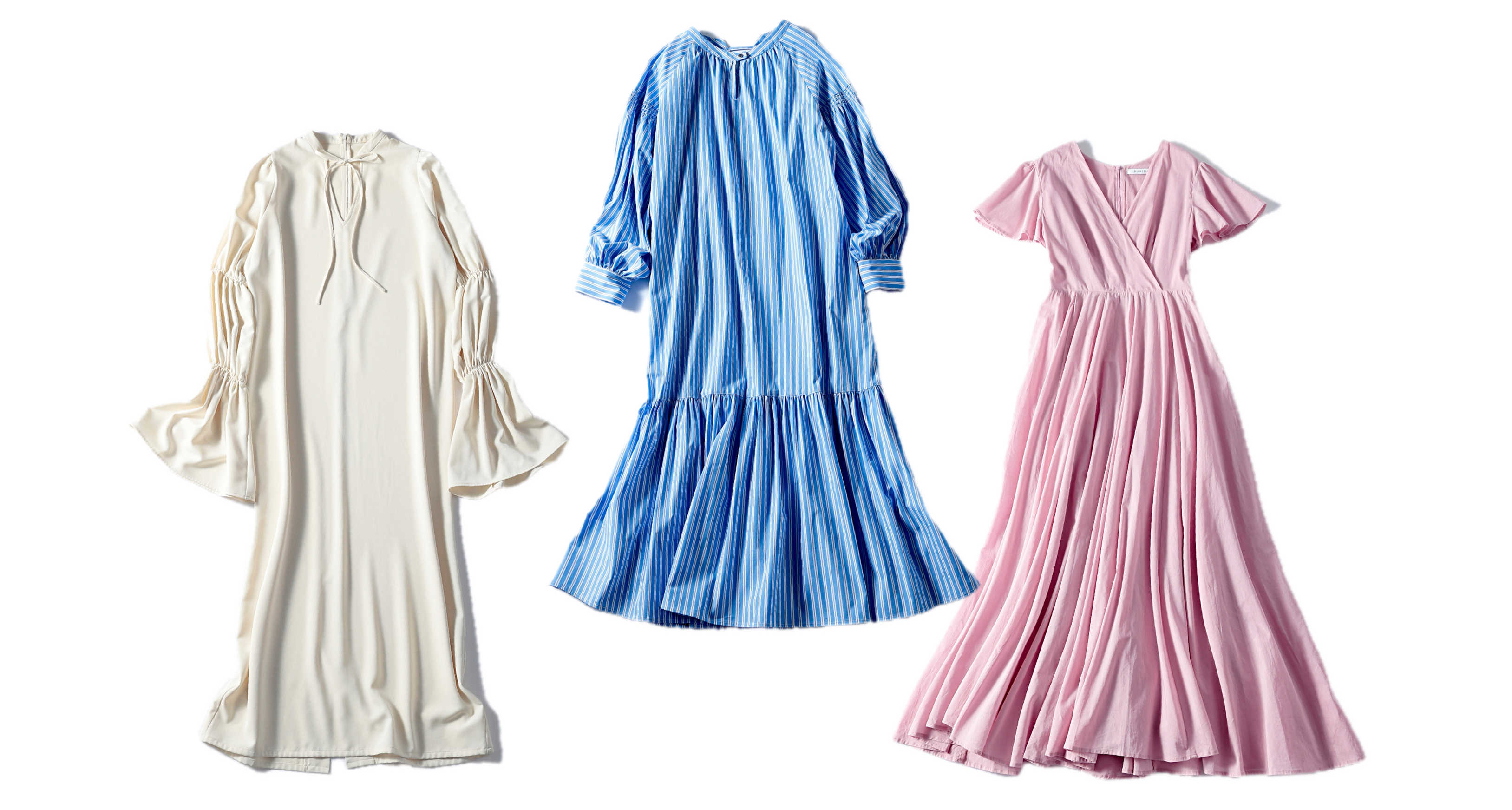 華やかに揺れる、初夏のワンピース5選。マリハ、AKTEなど