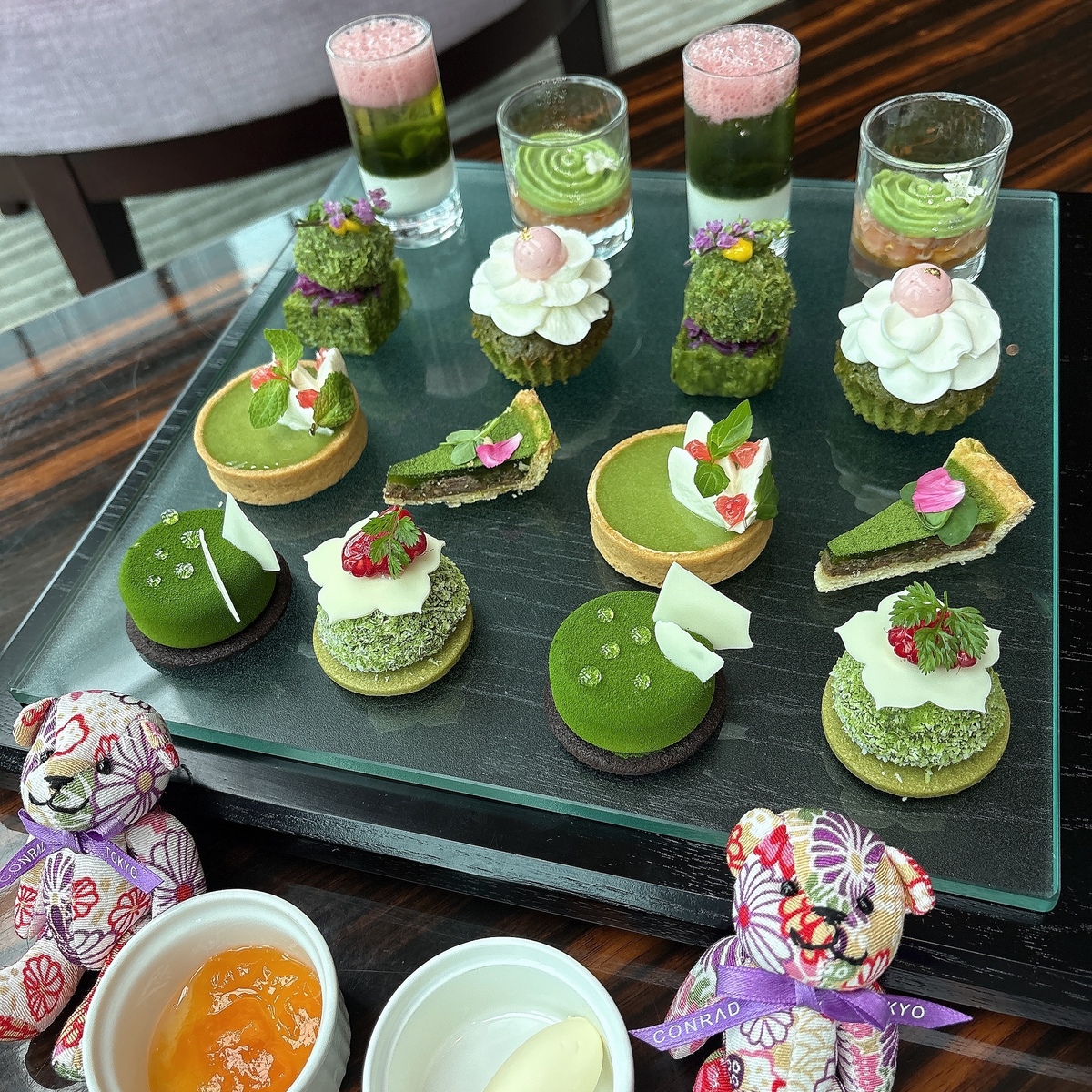 【東京┃汐留】コンラッド東京で季節限定・抹茶のアフタヌーンティー！♡